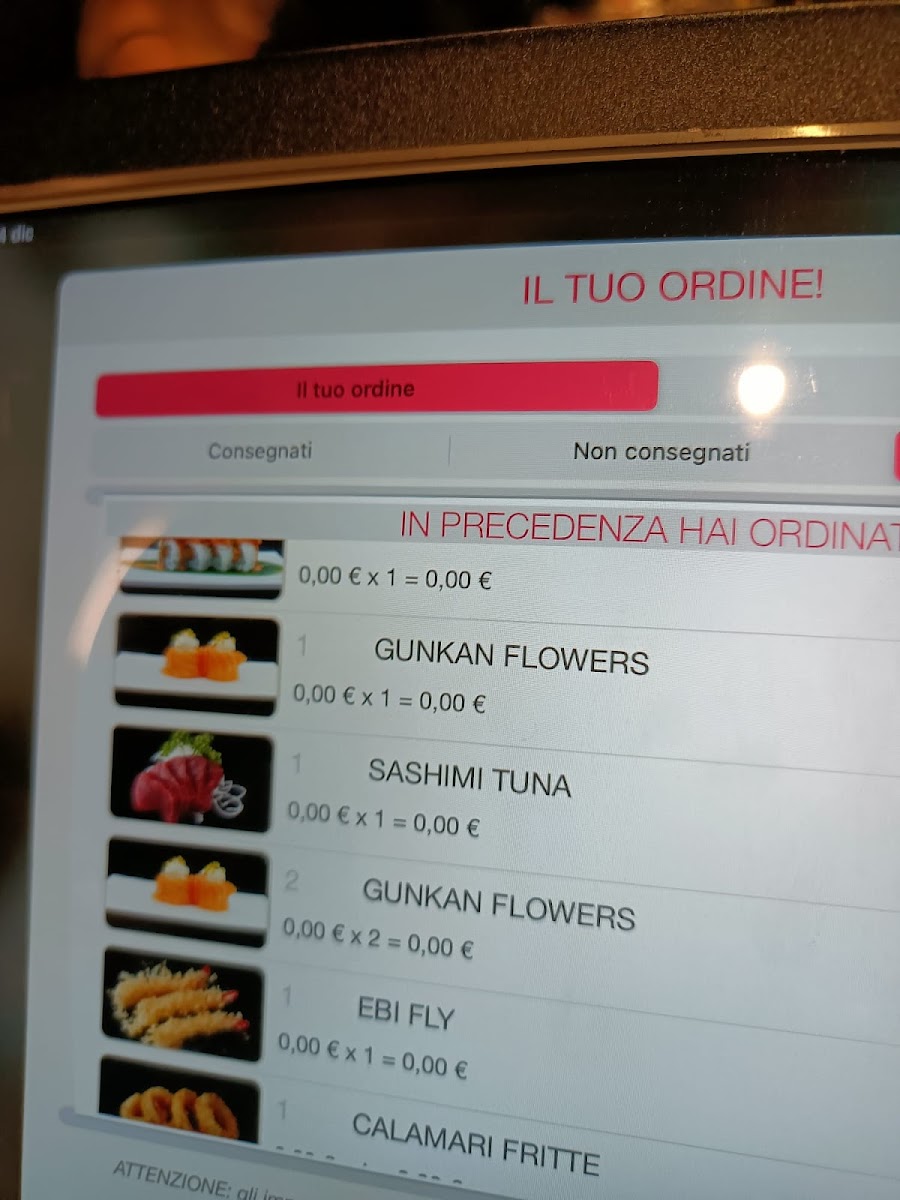 ONE SUSHI - Pompei Photo Menu 7
