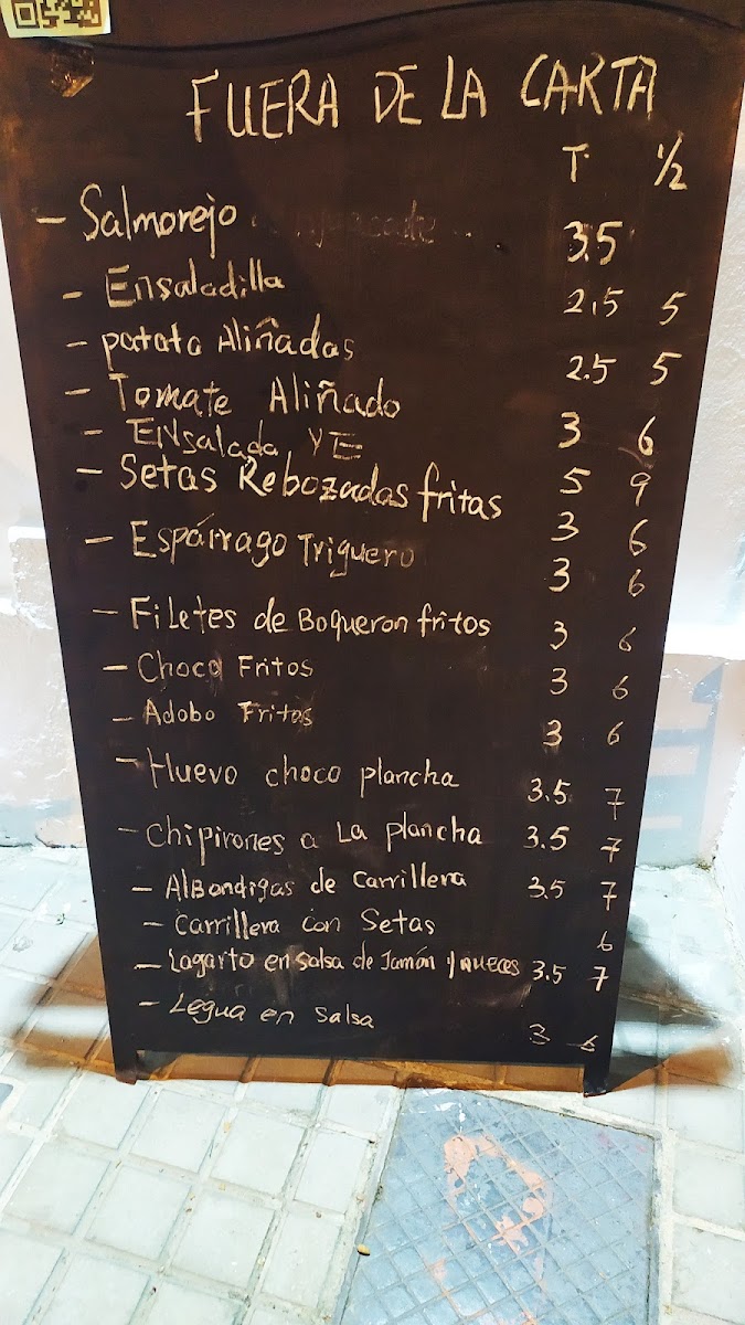 La Ruta Bar & Restaurante Photo Menu 3