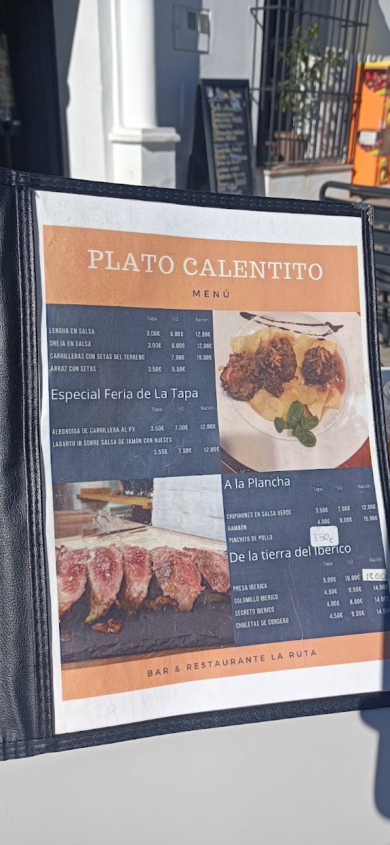La Ruta Bar & Restaurante Photo Menu 9