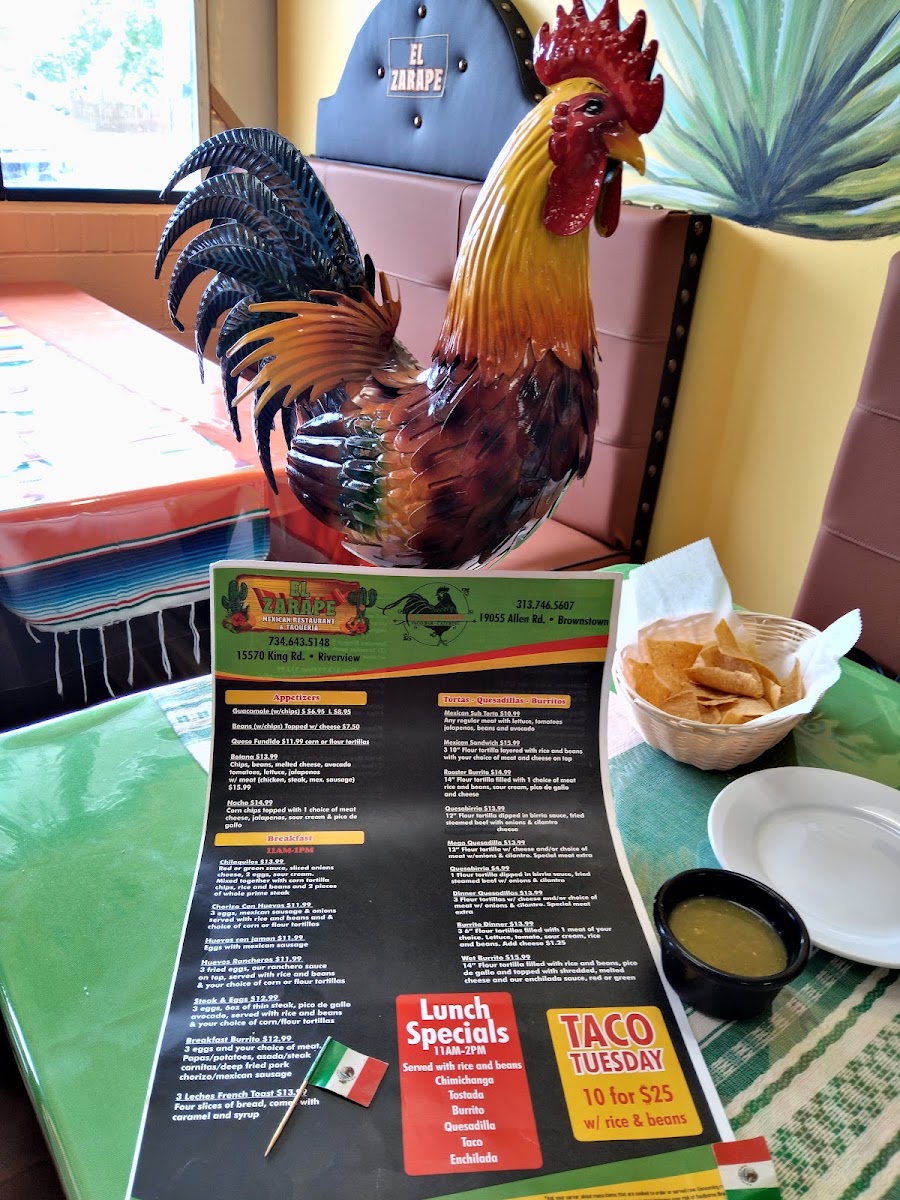 El Zarape Photo Menu 10