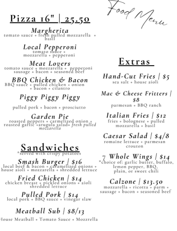 Uncommon Joe's Photo Menu 2