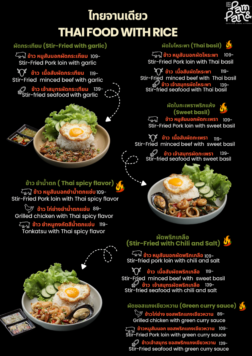 แพมกับแพน Pam&Pan Photo Menu 2