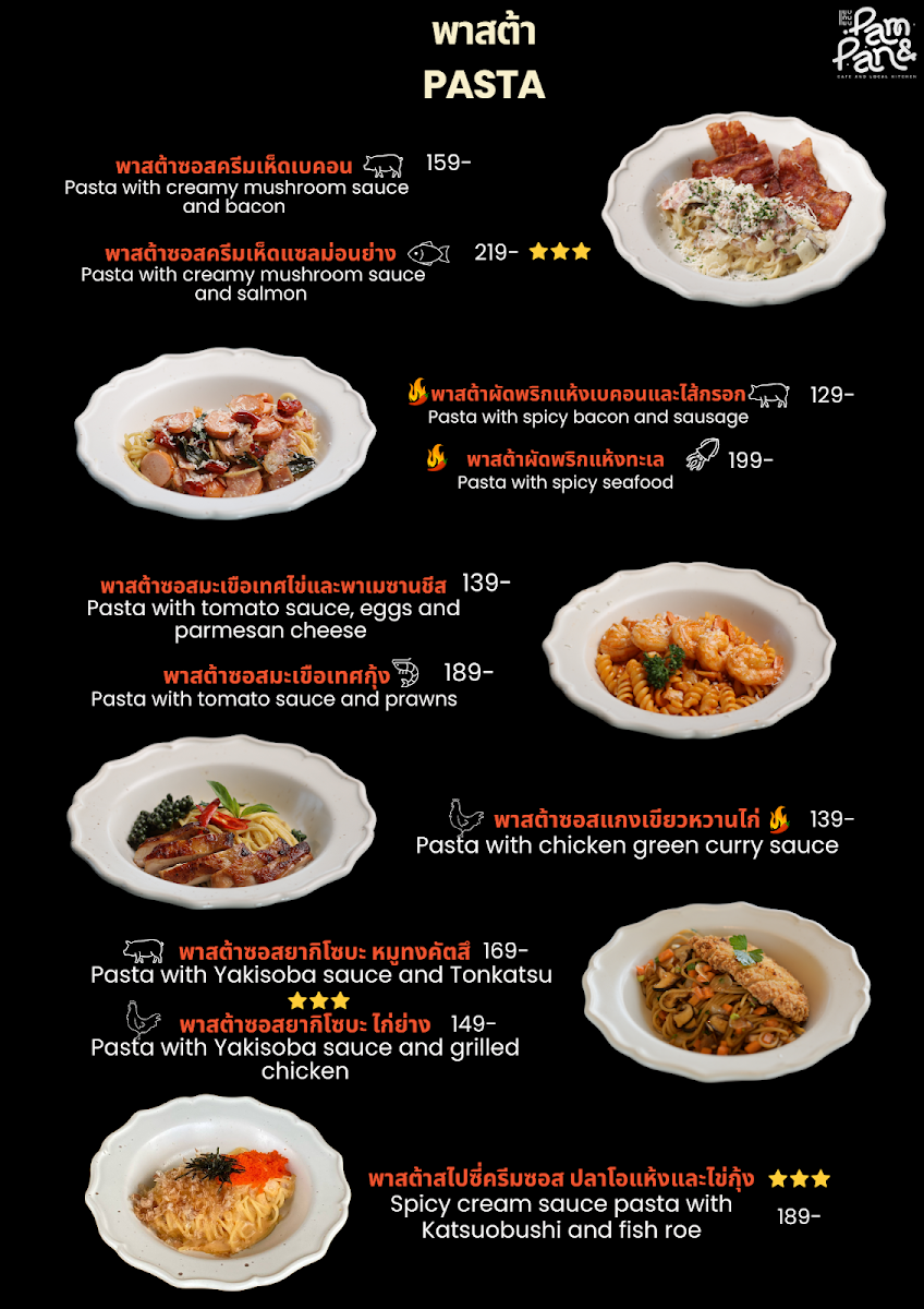 แพมกับแพน Pam&Pan Photo Menu 7