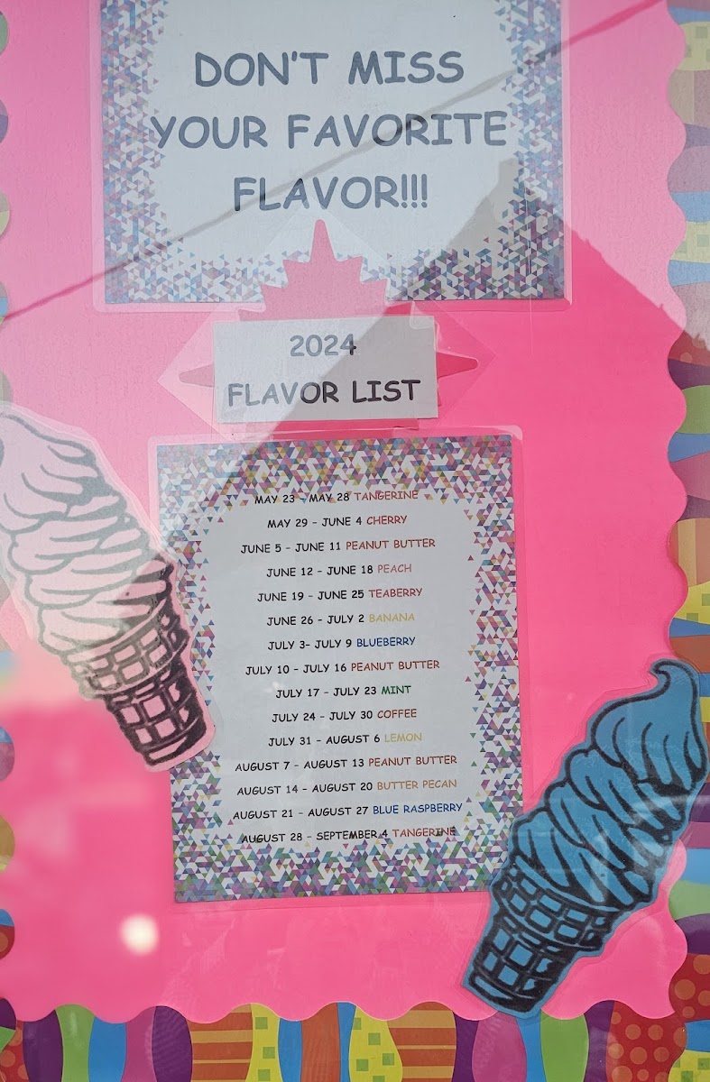 Curly Creme Soft Ice Cream Photo Menu 1