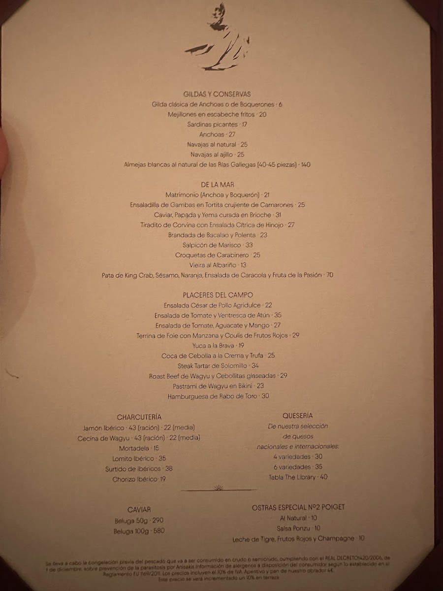 The Library Wine Boutique & Cuisine Photo Menu 7