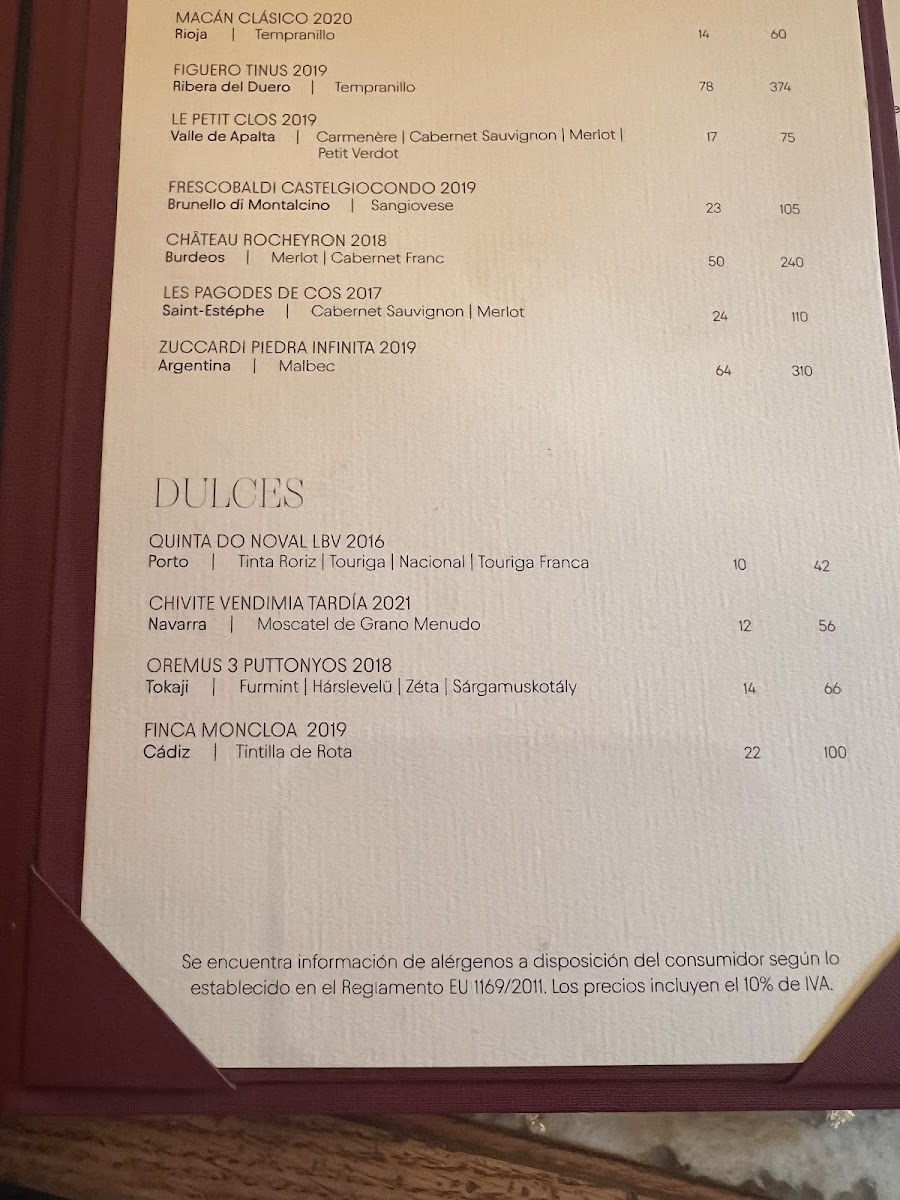 The Library Wine Boutique & Cuisine Photo Menu 8