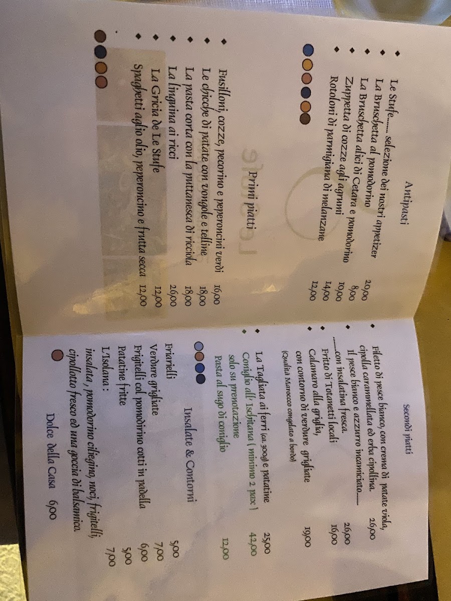 Le Stufe osteria & cucina Photo Menu 1