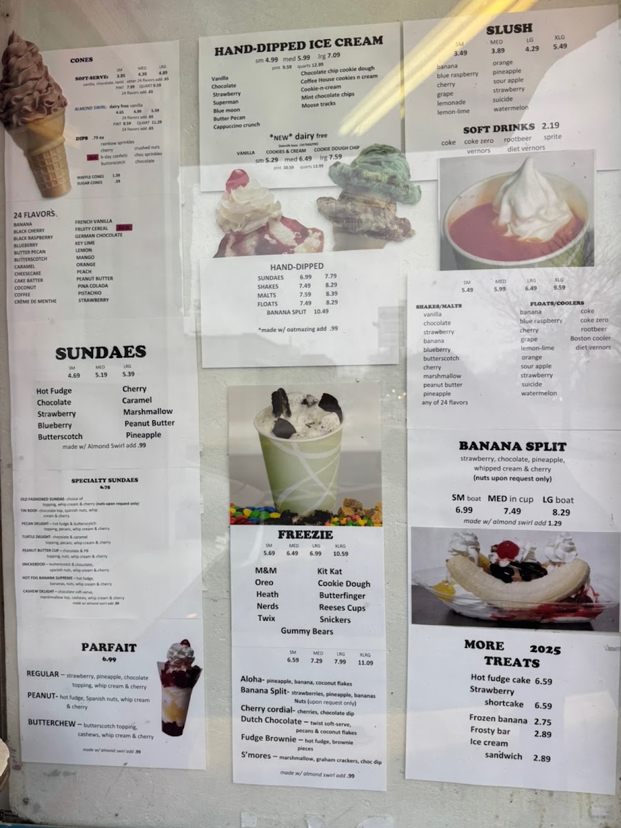 Berkley Frosty Freeze Inc Photo Menu 1