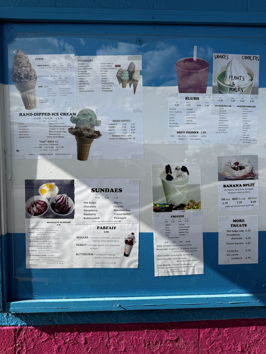 Berkley Frosty Freeze Inc Photo Menu 4