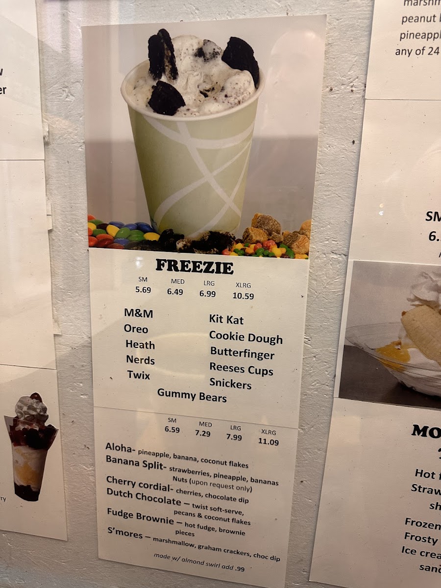Berkley Frosty Freeze Inc Photo Menu 7