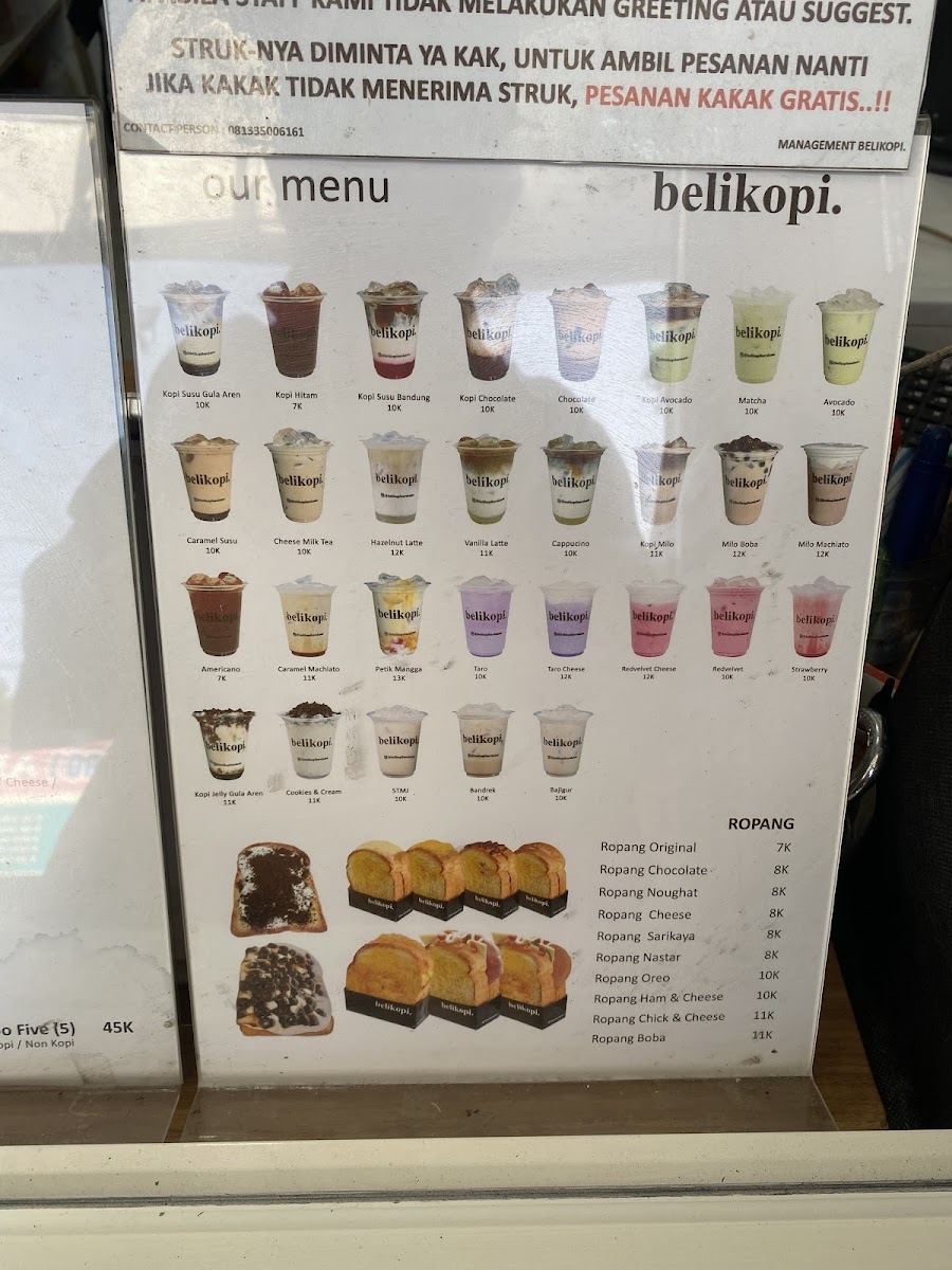 Belikopi. Solo UNS Photo Menu 2