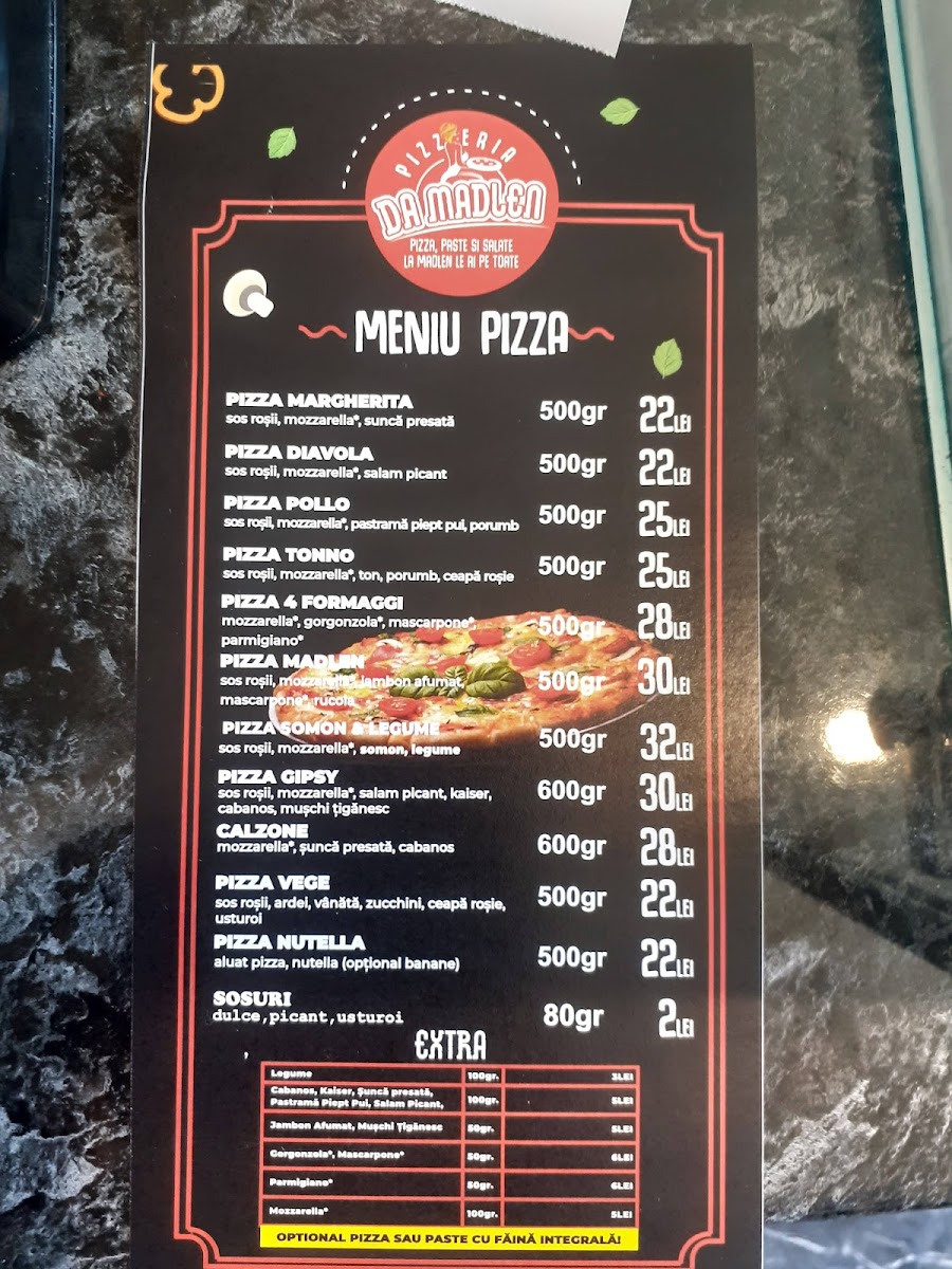 Pizzeria Da Madlen Photo Menu 1