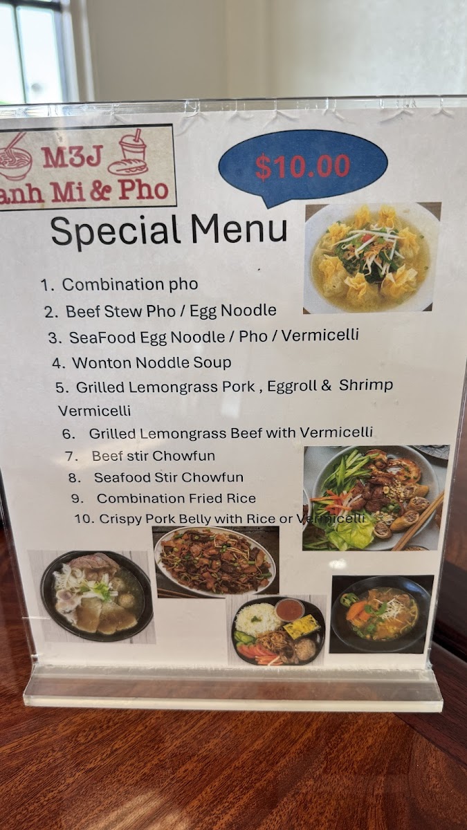 M3J Bánh Mì & Pho Photo Menu 10