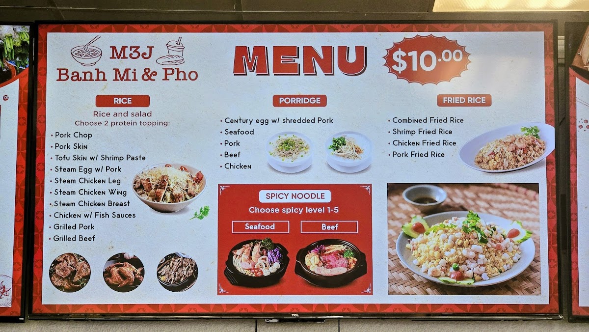 M3J Bánh Mì & Pho Photo Menu 4