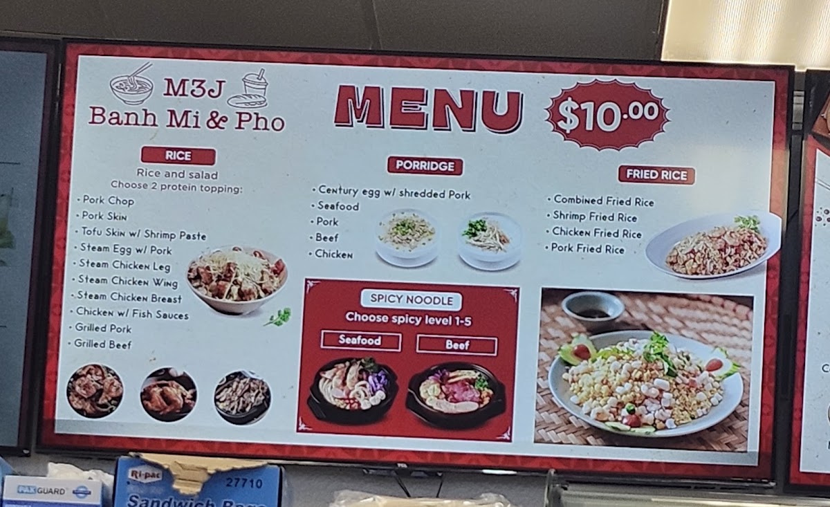 M3J Bánh Mì & Pho Photo Menu 9