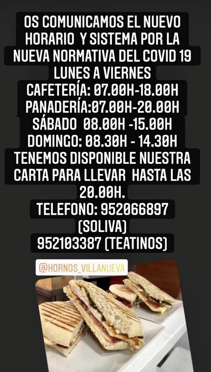 Cafetería Panadería Hornos Villanueva Photo 3