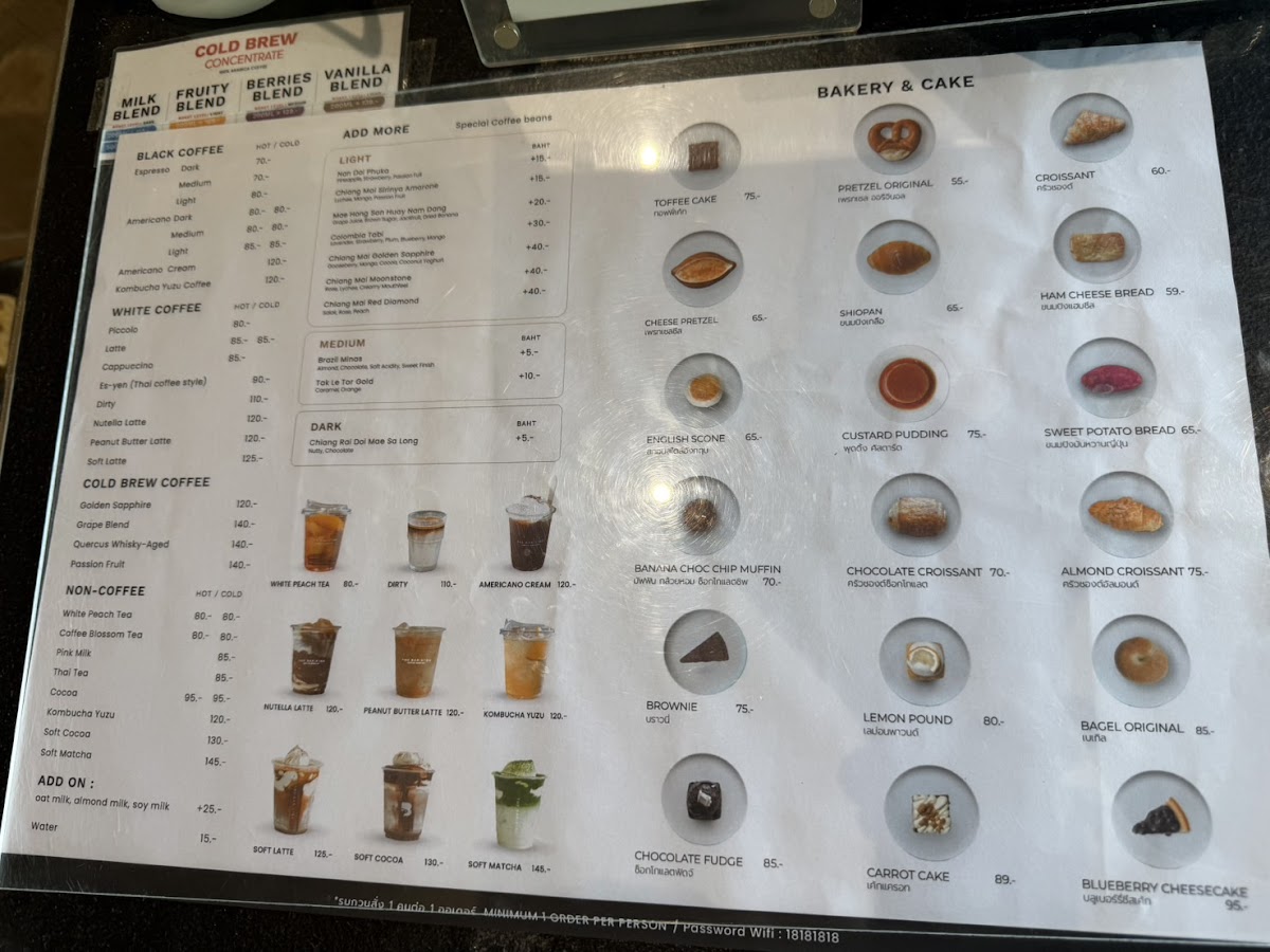 The Baristro Coffee Roaster Photo Menu 3