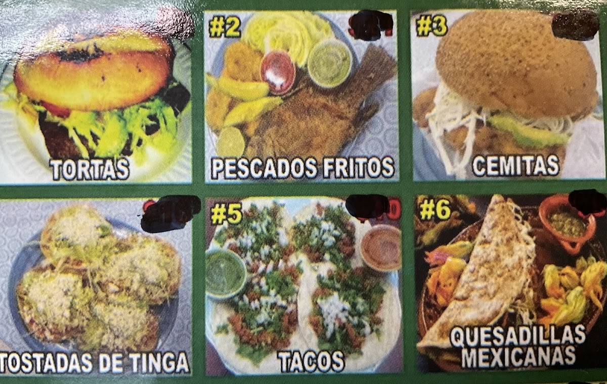 Sunshine Food Mart Mexican Food Photo Menu 3