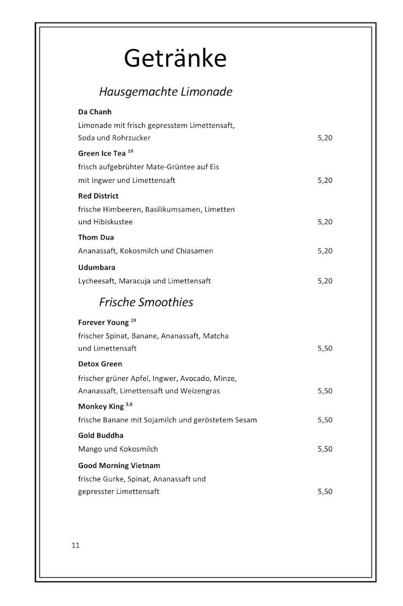 Fam Linh Vegan & Vietnamese Cuisine Photo Menu 9