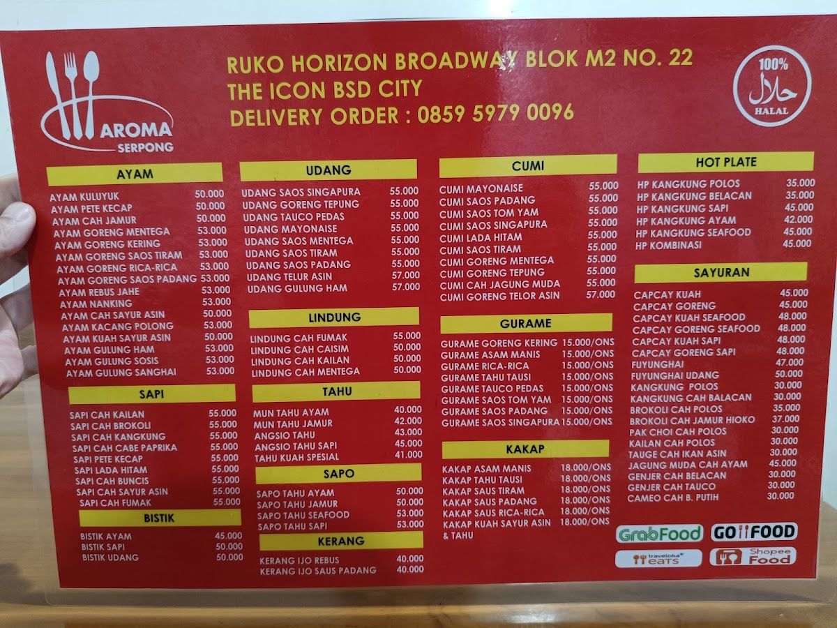 Aroma Serpong Photo Menu 3