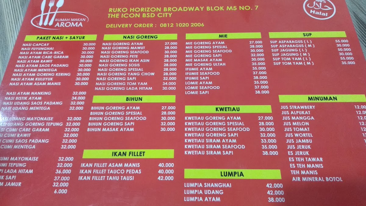 Aroma Serpong Photo Menu 8
