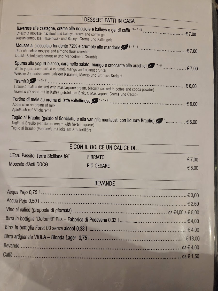 Parravicini Restaurant e Wine Photo Menu 1