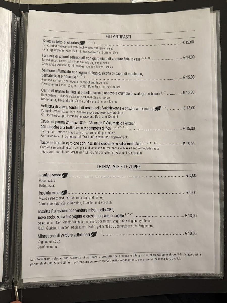 Parravicini Restaurant e Wine Photo Menu 7