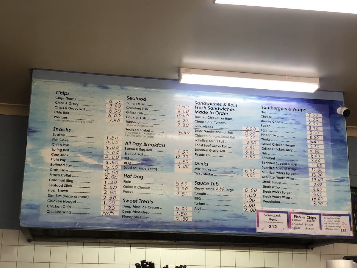 Ridge Street Takeaway Photo Menu 2