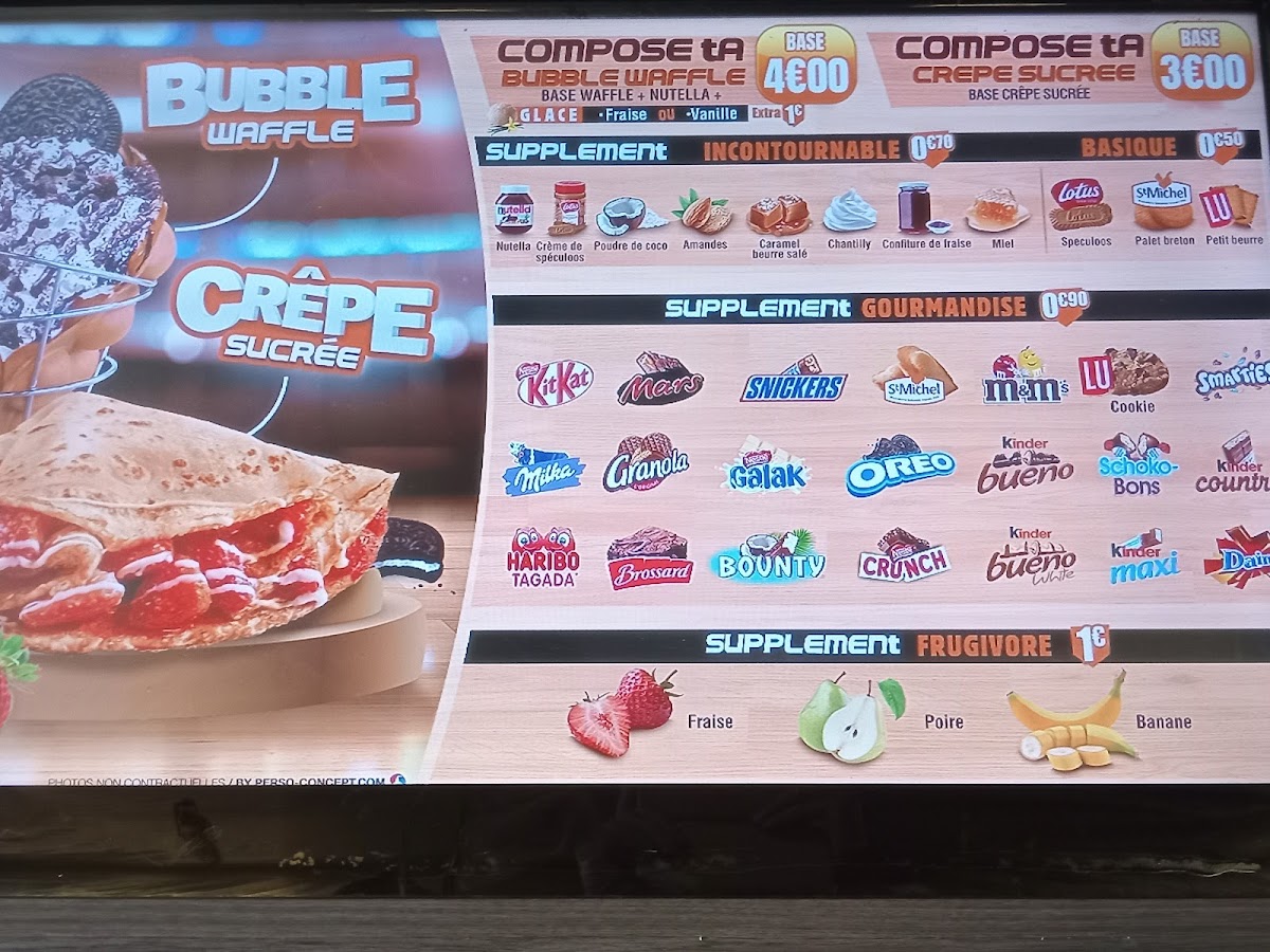 Show Crêpe Photo Menu 5
