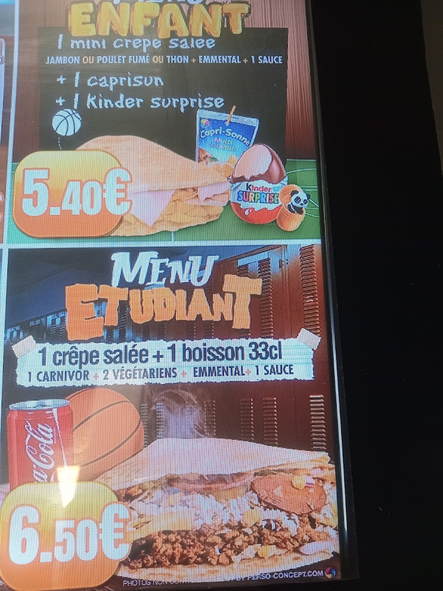 Show Crêpe Photo Menu 7