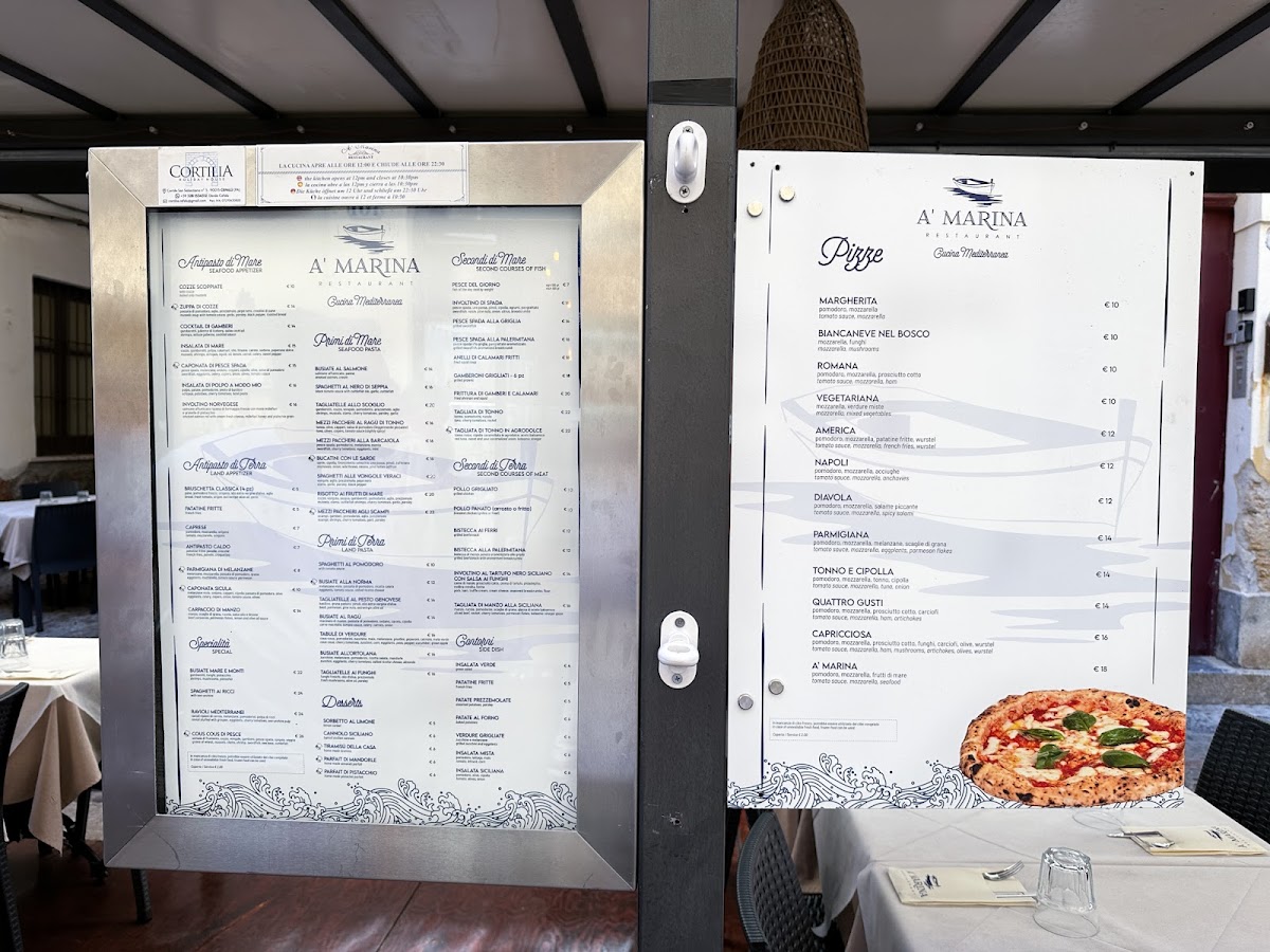 A' Marina Restaurant Photo Menu 3