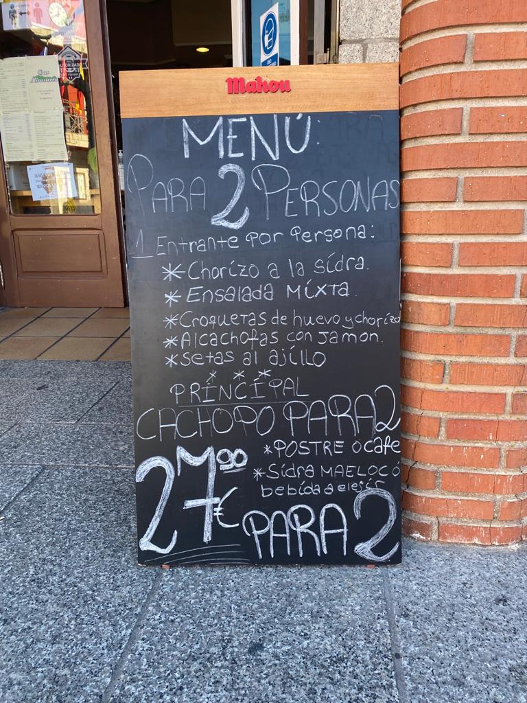 Bar Restaurante Mirasierra Photo Menu 2