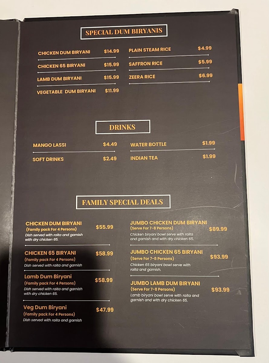 4 Seasons Kitchen Indian Restaurant Photo Menu 10
