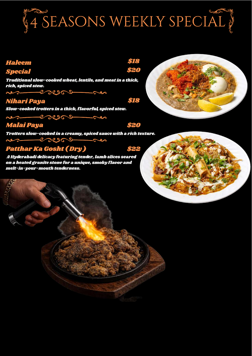 4 Seasons Kitchen Indian Restaurant Photo Menu 7
