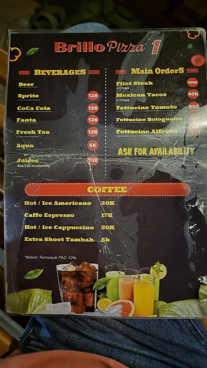 Brillo Pizza Photo Menu 7
