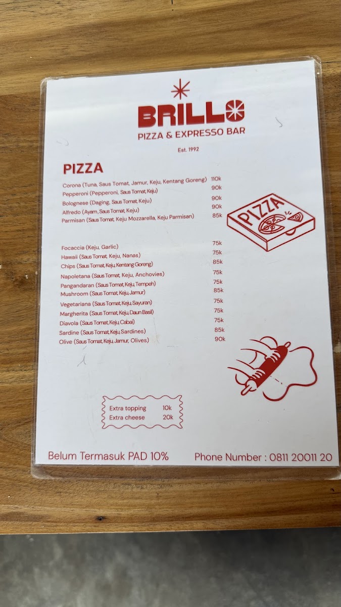 Brillo Pizza Photo Menu 8