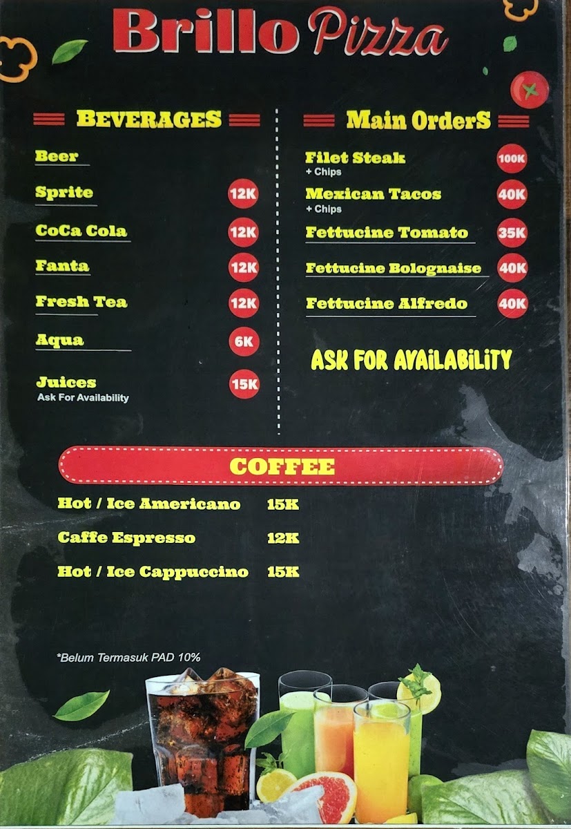 Brillo Pizza Photo Menu 9