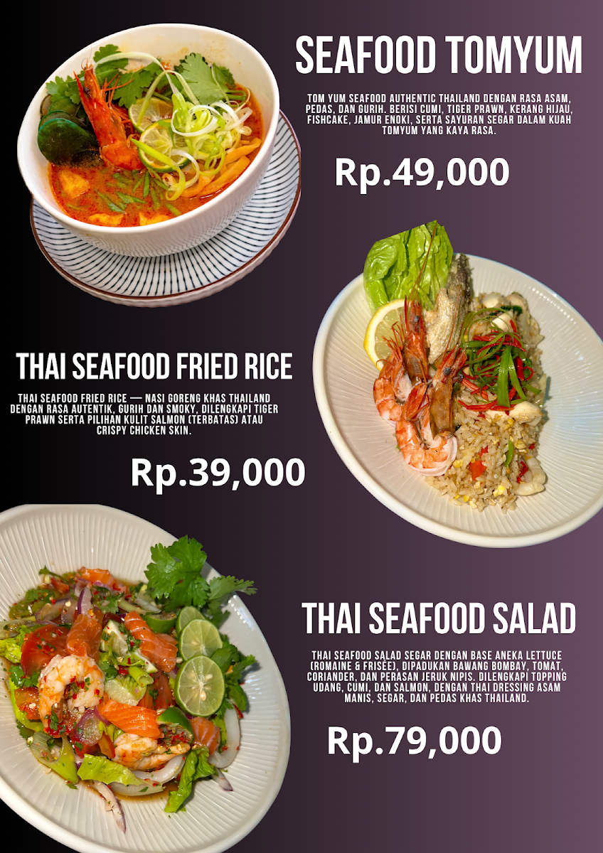 Authentic Thai Street food By Somtum.Bali Photo Menu 2