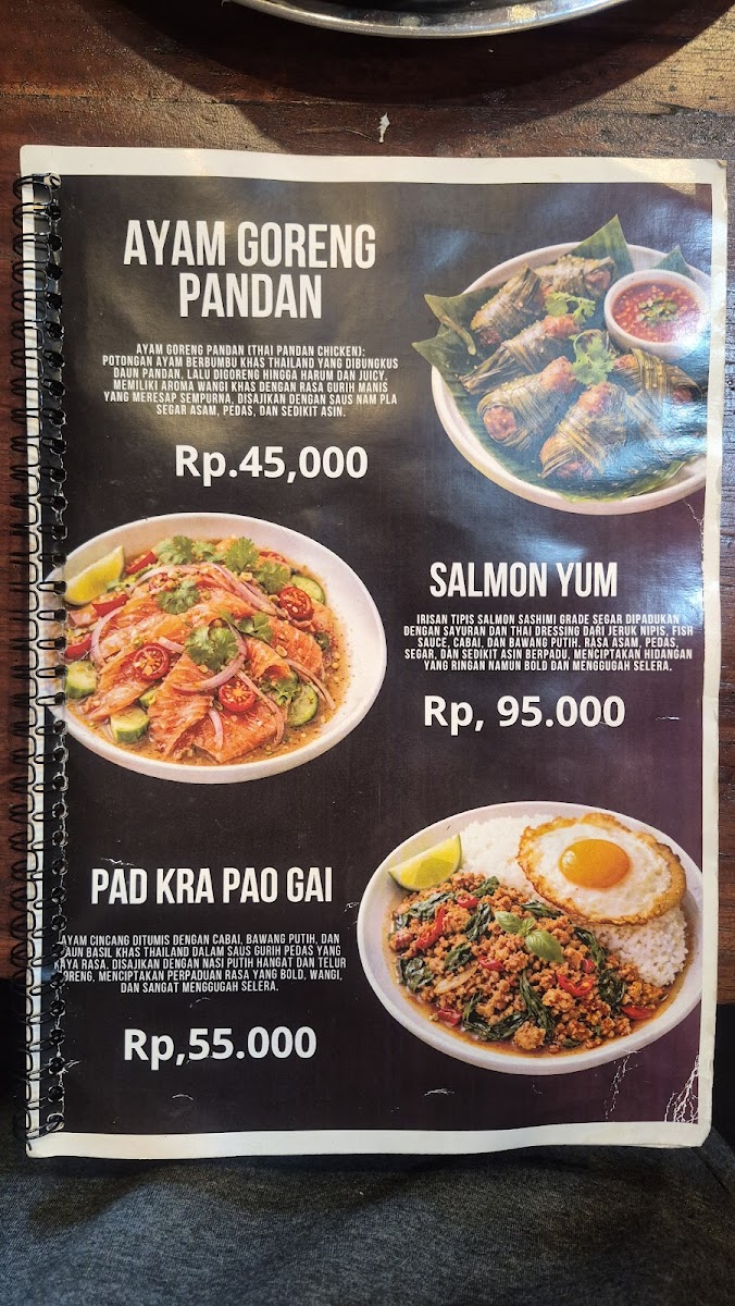 Authentic Thai Street food By Somtum.Bali Photo Menu 7