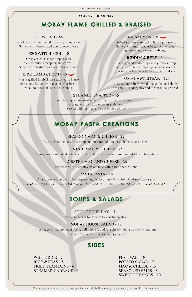 Mobay Spice Atlanta Photo Menu 3