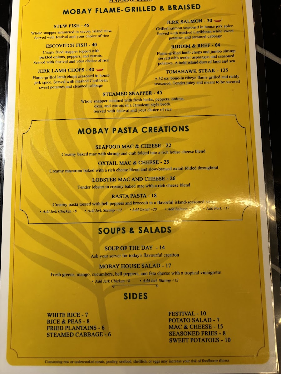Mobay Spice Atlanta Photo Menu 4