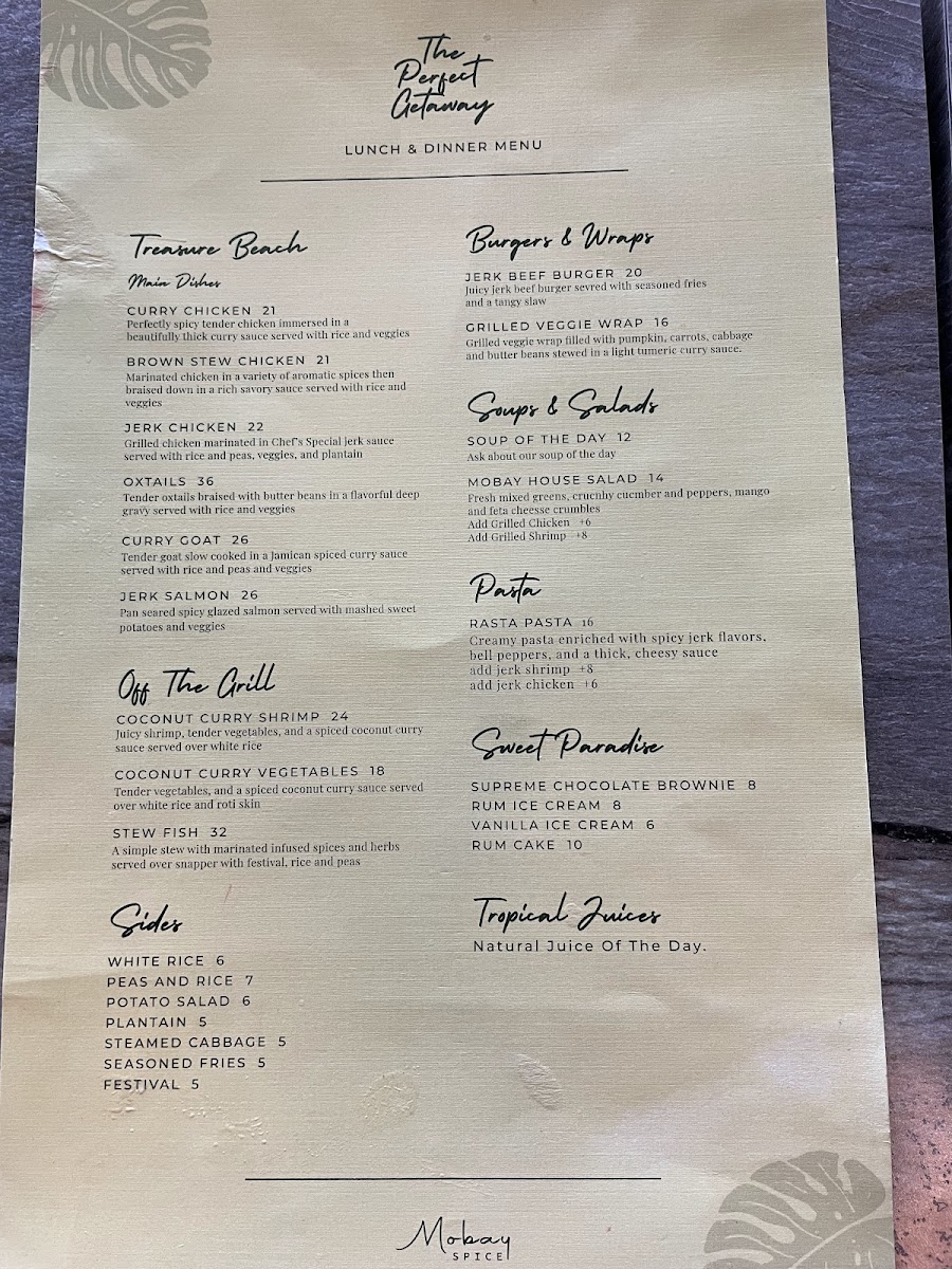 Mobay Spice Atlanta Photo Menu 7