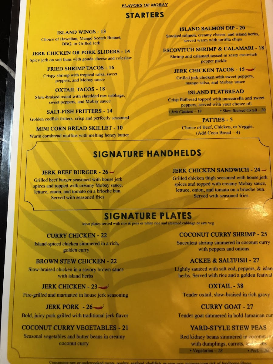 Mobay Spice Atlanta Photo Menu 8