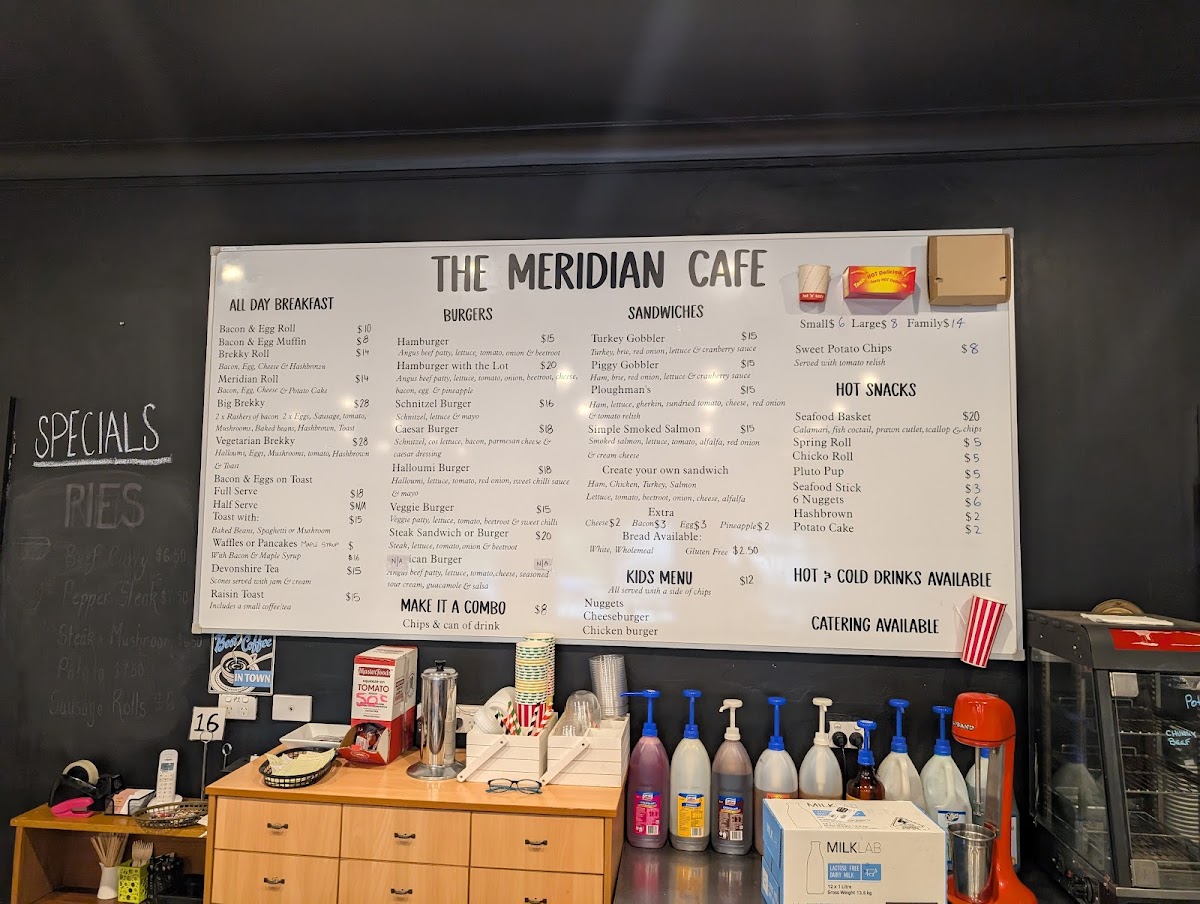 Meridian Cafe Photo Menu 3