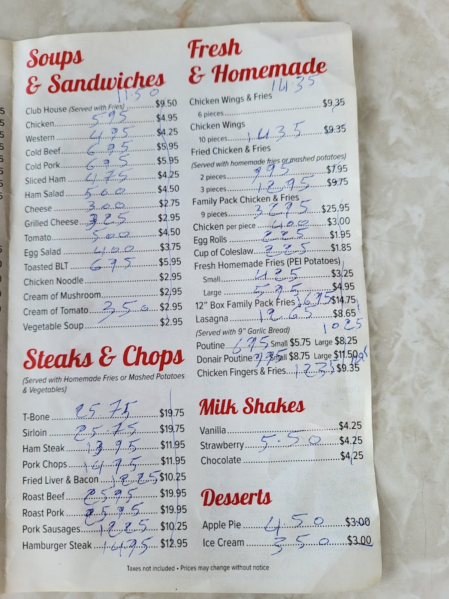Lakeside Family Restaurant & Pizza Photo Menu 3