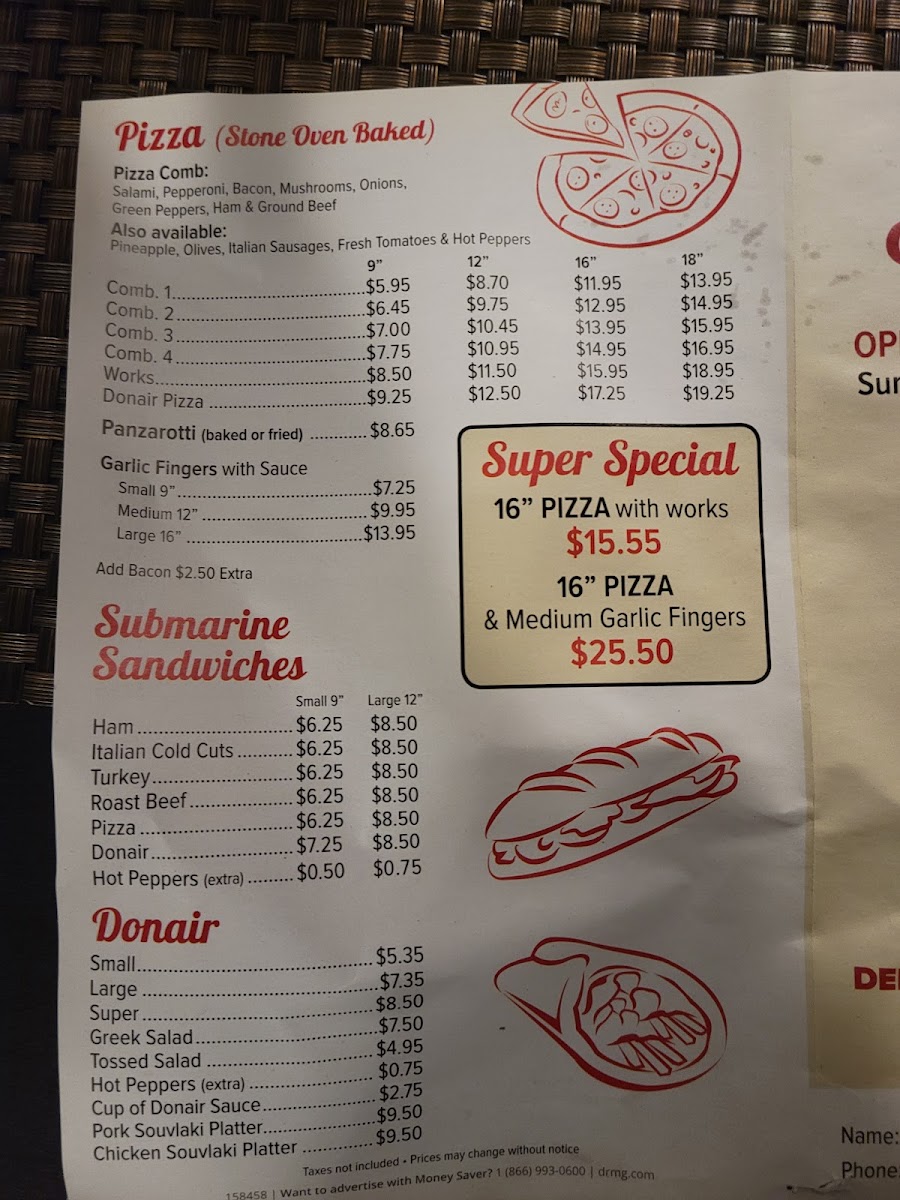 Lakeside Family Restaurant & Pizza Photo Menu 6