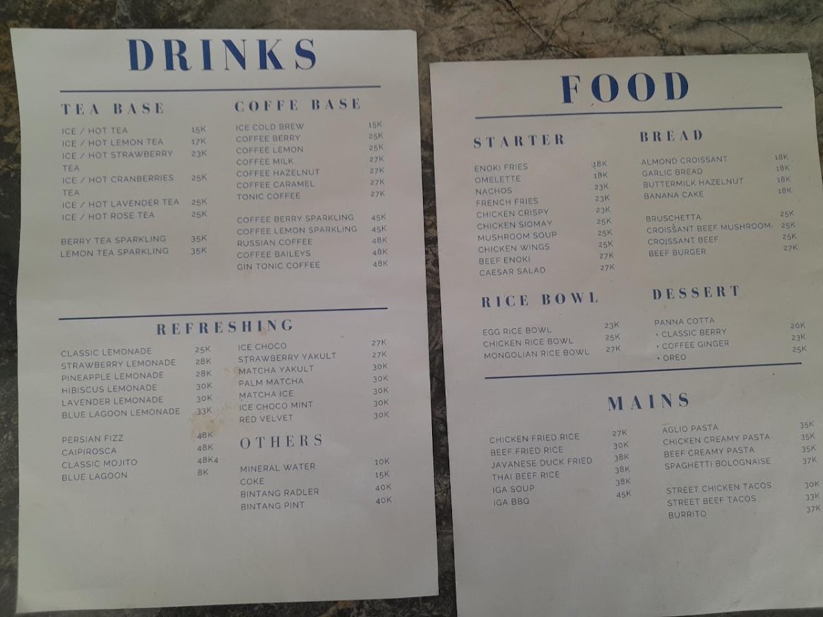 WONK Cafe Photo Menu 3