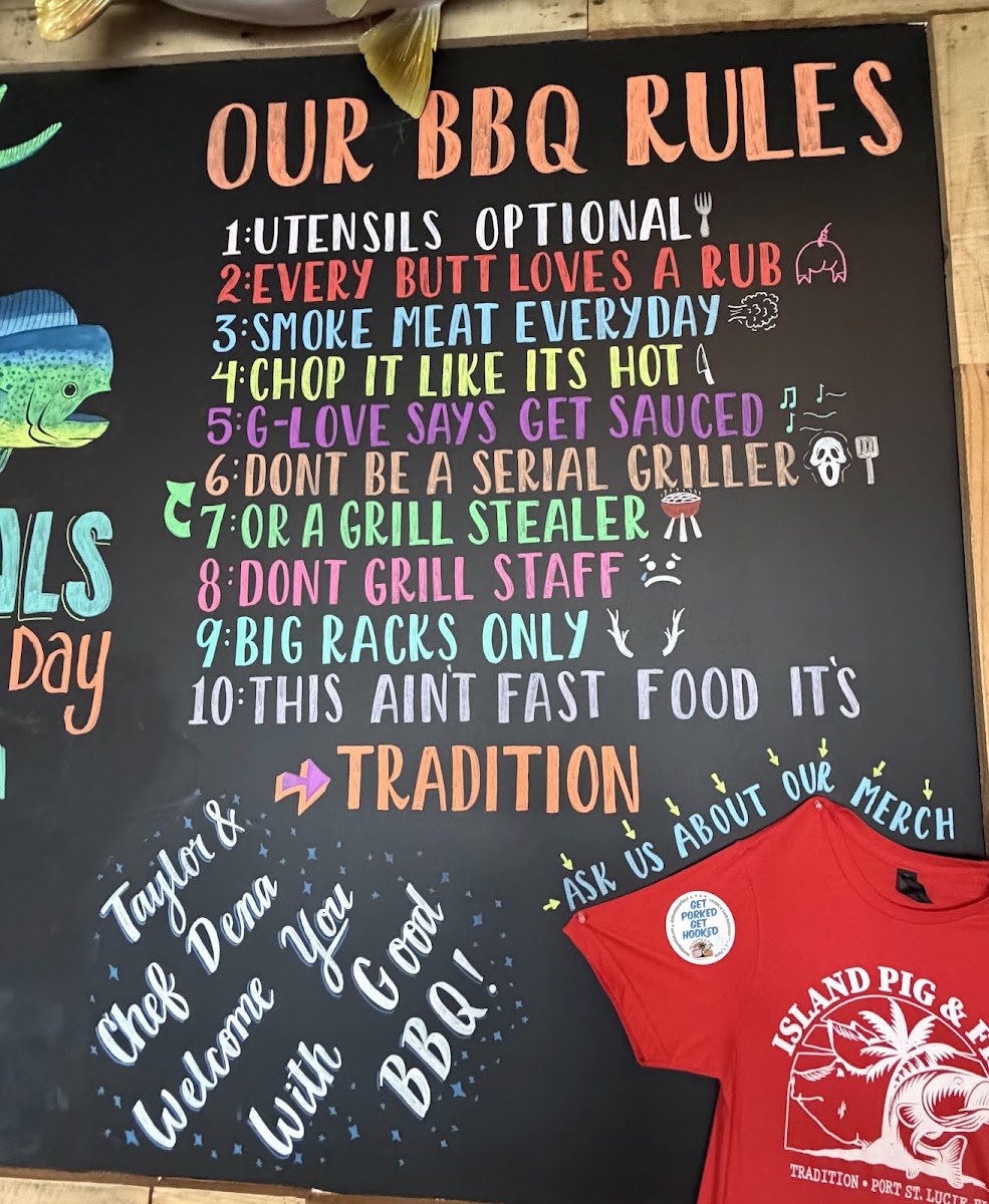 Island Pig and Fish Tradition Photo Menu 9