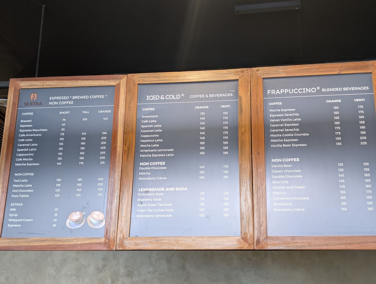 Sestra Café Photo Menu 4