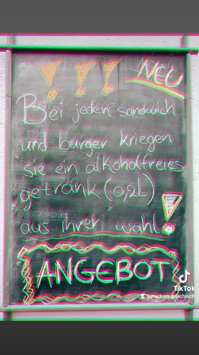 MEDUSA Griechisch Essen Cafe-Bar Photo Menu 1